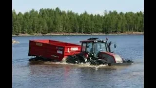 FLOATING TRACTOR KELLUVA TRAKTORI VALTRA