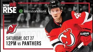 NHL 19 PS4. REGULAR SEASON 2018-2019: Florida PANTHERS VS New Jersey DEVILS. 10.27.2018. (NBCSN) !