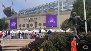 Game Day Vlog Chicago Bears Vs Detroit Lions at Soldier Field