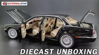 Jaguar XJ6 X350 1:18 scale diecast model by Almost Real detailed review