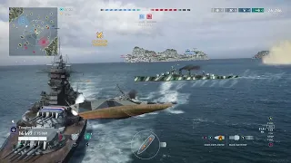 World of warships legends: Ah yes physics..