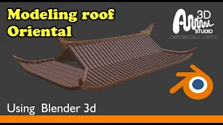 Tutorial modeling roof oriental