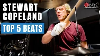 Top 5 Stewart Copeland Drum Beats Every Drummer Should Know | Stephen Taylor Drum Lesson