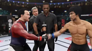 Super Mario vs. Bruce Lee (EA Sports UFC 2)