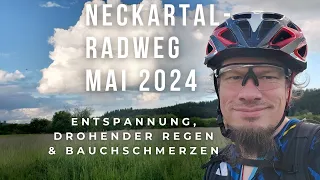 Entspannte Radtour auf dem Neckartalradweg und Gartenrundgang Ende Mai 2024