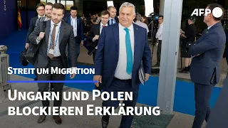 Migration: Orban auf Konfrontationskurs bei EU-Gipfel | AFP