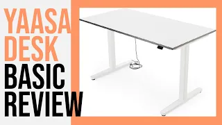 Höhenverstellbarer Schreibtisch zum Einsteigerpreis? Yaasa Desk Basic Review