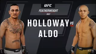 EA Sports UFC 3 - Max Holloway vs José Aldo - Gameplay (HD) [1080p60FPS]