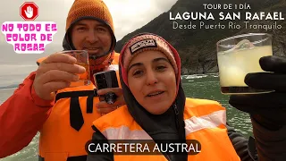 ✔ Conocimos la LAGUNA SAN RAFAEL 🛑 No todo es color rosa 😣 VANLIFE 🚐💨 CARRETERA AUSTRAL