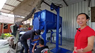 AKHIRNYA RIA'S FARM PUNYA MESIN MIXER PAKAN.!!!!!!!