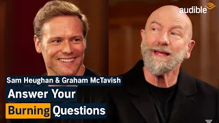 Sam Heughan and Graham McTavish Answer Questions About Clanlands, Friendship, and Their Worst Fears