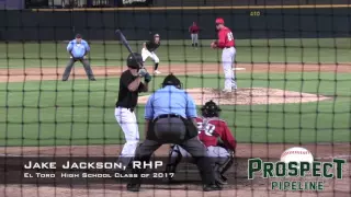 Jake Jackson Prospect Video, RHP, El Toro High School Class of 2017