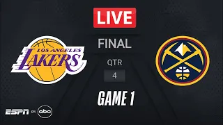 NBA LIVE! LOS ANGELES LAKERS vs DENVER NUGGETS GAME 1 APRIL 19, 2024 NBA PLAYOFFS LIVE TODAY 2K24