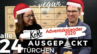 Veganer Koro Adventskalender 2020 🌲🎁 Das Geld wert? | AUSGEPACKT und getestet