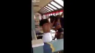 Burger king Fight