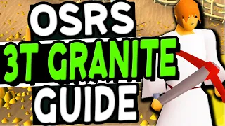 The Ultimate 3 Tick Granite Mining Guide OSRS (130K+ EXP/HR)