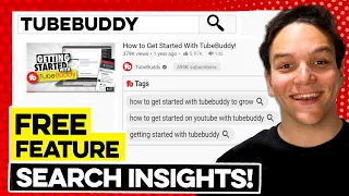 How to see tags on YouTube videos WHILE SEARCHING TubeBuddy Search Insights!