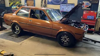 12a Swapped Toyota Corolla Dyno Tune.