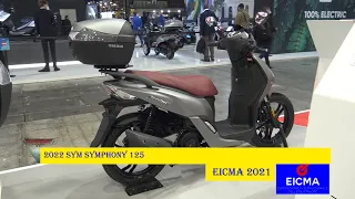 2022 Sym Symphony 125 Walkaround EICMA 2021