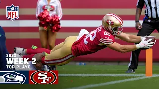 San Francisco 49ers Top Plays vs. Seattle Seahawks | 2022 Regular Season Week 2