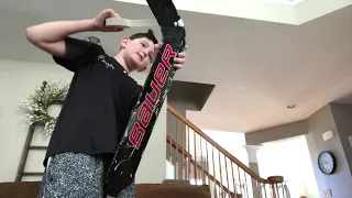 How I tape my hockey stick