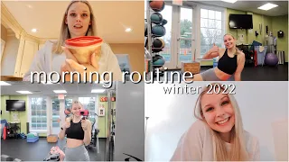 at-home winter morning routine 2022 || VLOGMAS DAY 5