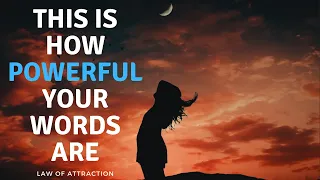 This Is How Powerful Your Thoughts Are And Most People Don't Know This - Law of Attraction Video