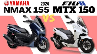 Yamaha NMAX 2024 vs FKM MTX 150 | Side By Side Comparison | Specs & Price | 2023 Philippines