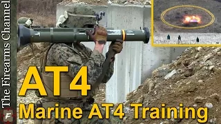 Anti  Tank Weapons Training With The AT4 and US Marines