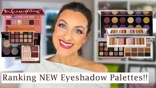 Ranking NEW Eyeshadow Palettes | Natasha Denona, Charlotte Tilbury, Pat McGrath and MORE!