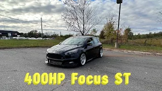 Ripping A 400HP Focus ST || POV LOUD Drive