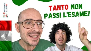 Basta studiare, TANTO non passi l'esame! | Italiano avanzato | Impara l'italiano con Francesco