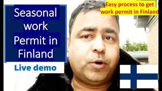 How to move to Finland :Seasonal work permit in Finland || Seasonal work visa in Finland