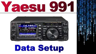 Yaesu FT-991 digital modes