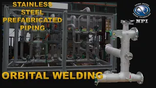 ステンレス配管製作/STAINLESS STEEL PREFABRICATED PIPING