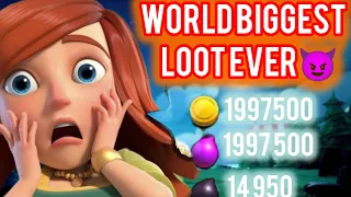 World's Biggest Loot on clash of clans!!!💯