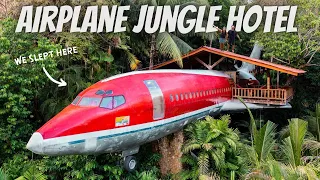 727 AIRPLANE CONVERTED INTO BEAUTIFUL HOTEL (full tour)