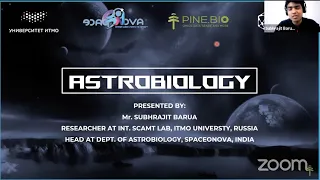 Subhrajit Barua - Astrobiology Presentation, SciOmics Club