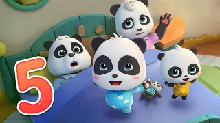 Five Little Pandas | Nursery Rhymes | Kids Song | BabyBus