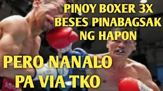 MARK JOHN YAP VS. KENTARU MASUDA.. PINOY TATLONG BESES PINABAGSAK NG HAPON PERO NANALO PA VIA TKO