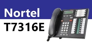 The Nortel Norstar T7316E Digital Phone - Product Overview