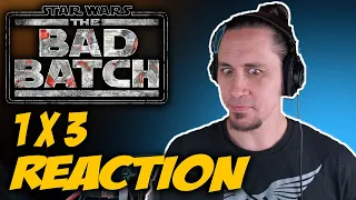 The Bad Batch Episode 3 "Replacements" 1X3 | REACTION + REVIEW