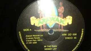 Webby Jay   In The Rain  Rain Unlimited 12 Inch ARK DD 008   (1979)