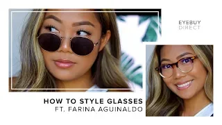 Outfit of the Week x How To Style Glasses | EyeBuyDirect x  Farina Aguinaldo