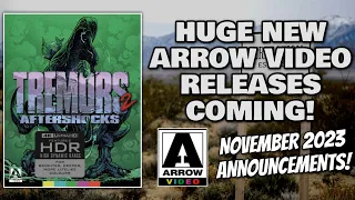 HUGE New ARROW VIDEO Releases Coming! - NOVEMBER 2023 Announcements!