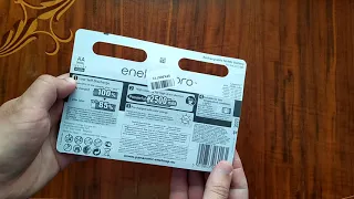 Распаковка аккумуляторов Panasonic Eneloop Pro AA 2500 mAh из Rozetka