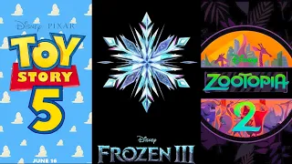 Disney Announces Toy Story 5, Frozen 3, And Zootopia 2