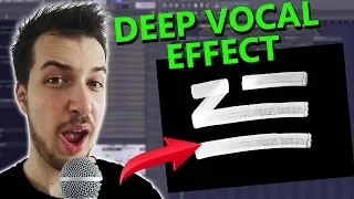 How to make DEEP VOCAL EFFECT like ZHU (if you can't sing) | FL Studio