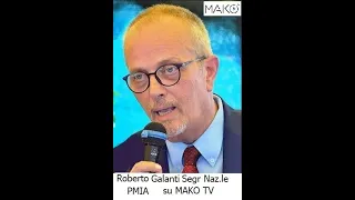 Roberto Galanti, segretario Naz.le di PMIA federazione autotrasporti su MAKO TV