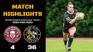MATCH HIGHLIGHTS | Wigan Warriors 4-36 York Valkyrie | Betfred Women's Super League Round 9